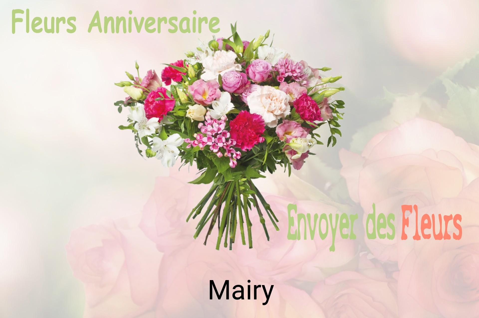Bouquet de fleurs d’anniversaire livré à Mairy