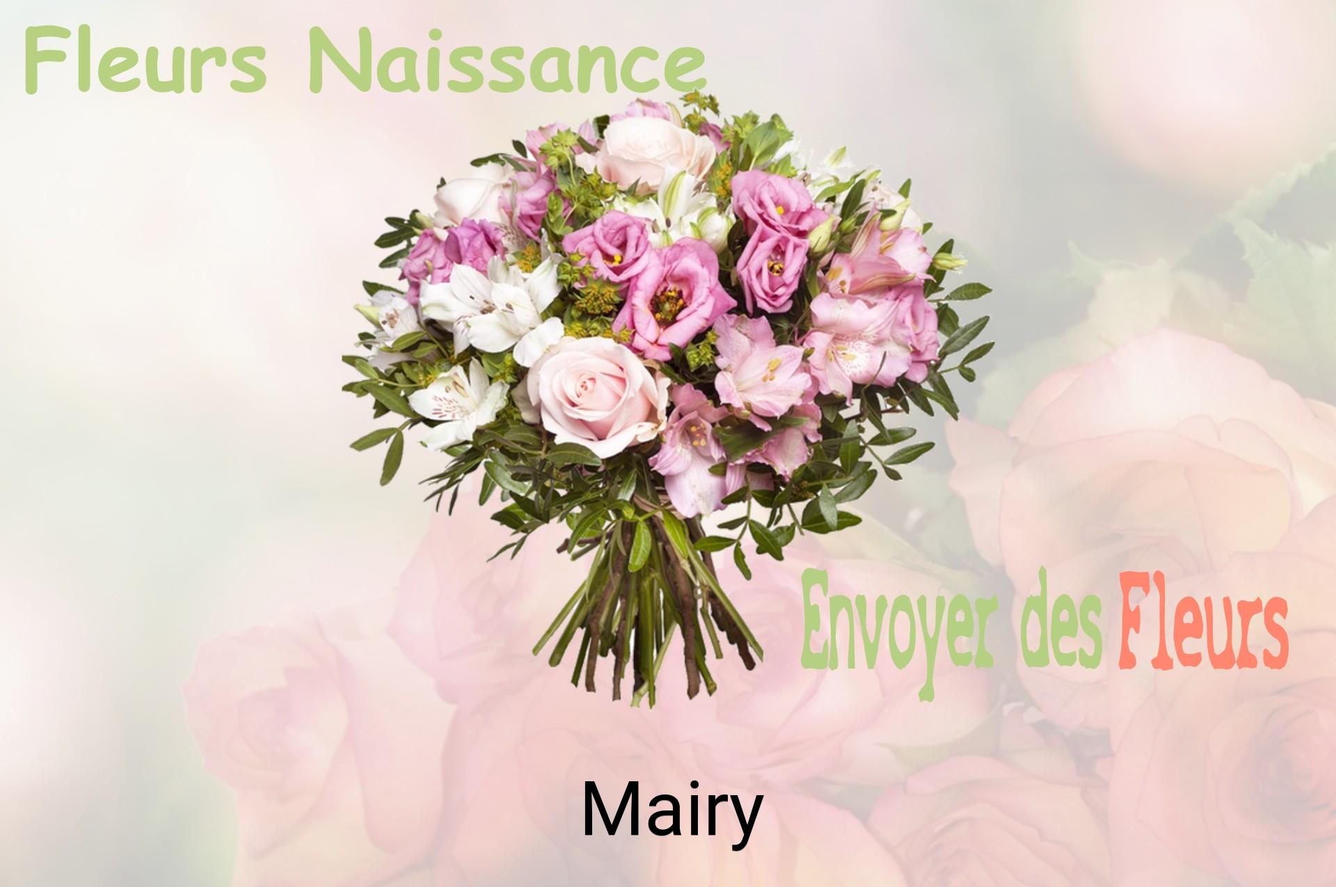 Bouquet de fleurs de naissance livré à Mairy